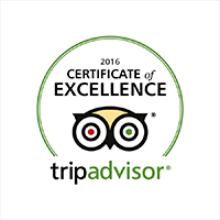 TripAdvisor Certificate of Excellence