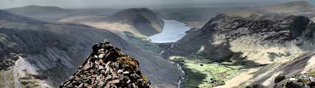 Great Gable from Seathwaite