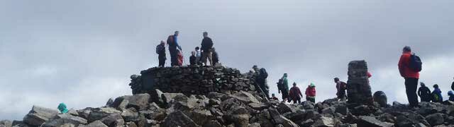 Scafell Pike from Langdale