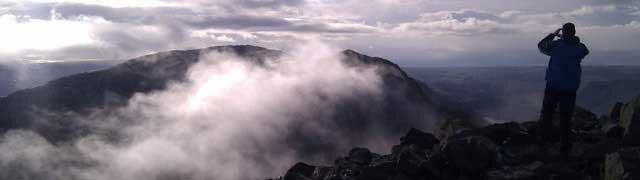 Scafell Pike from Seathwaite