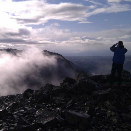 Scafell Pike from Seathwaite