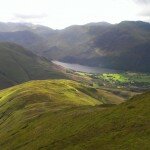 Towards Buttermere from Whiteless Pike