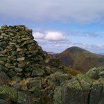 Scafell Pike from Seathwaite