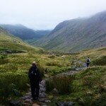 Scafell Pike from Seathwaite