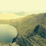 Helvellyn and Striding Edge from Glenridding